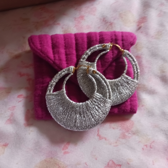 Sezane Amany Earrings in Silver - Picture 3 of 4